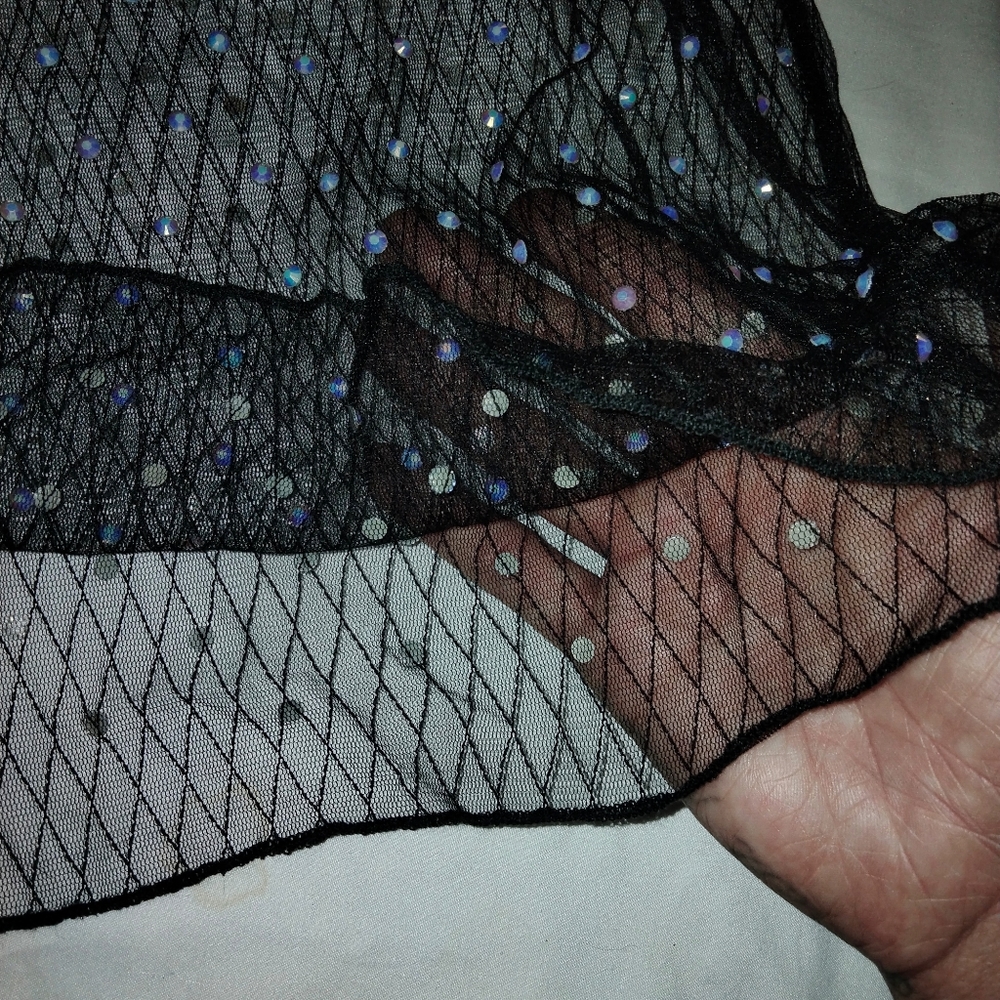 Fashion nova sheer skirt